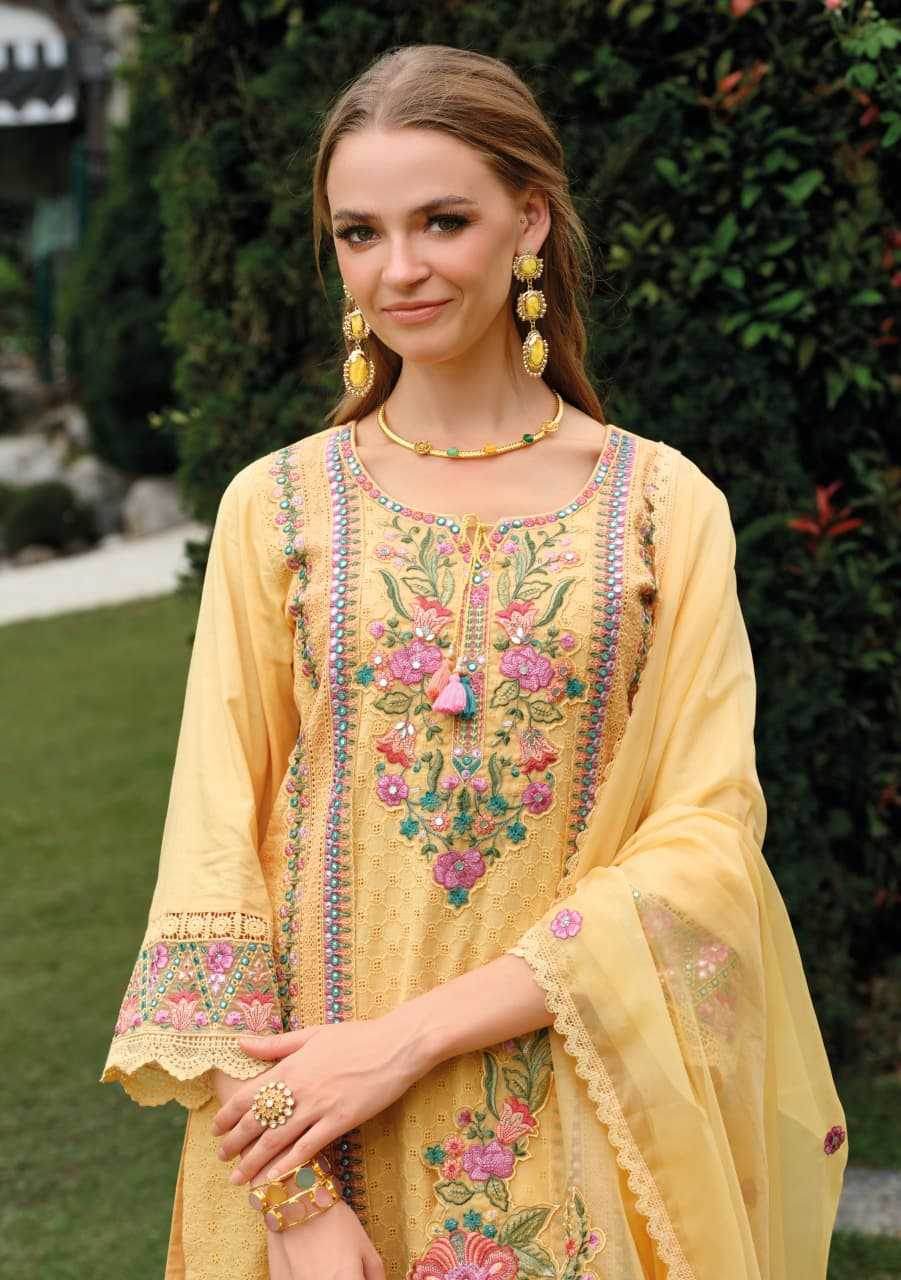Pure Cotton Party wear Designer Suits - MYLUXURY LANE ENTERPRISE